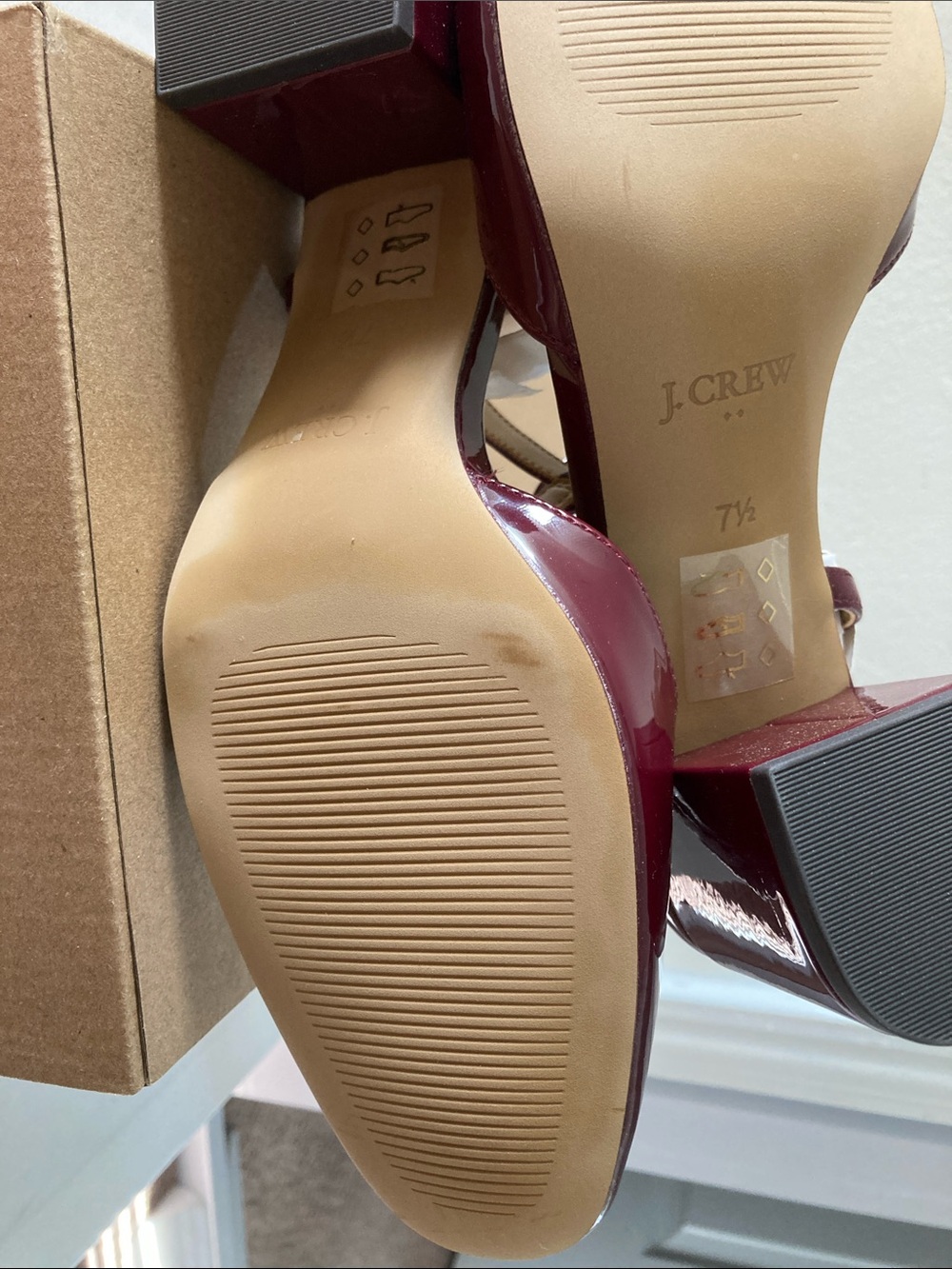 JCrew Factory T-strap heels - Picture 7 of 7